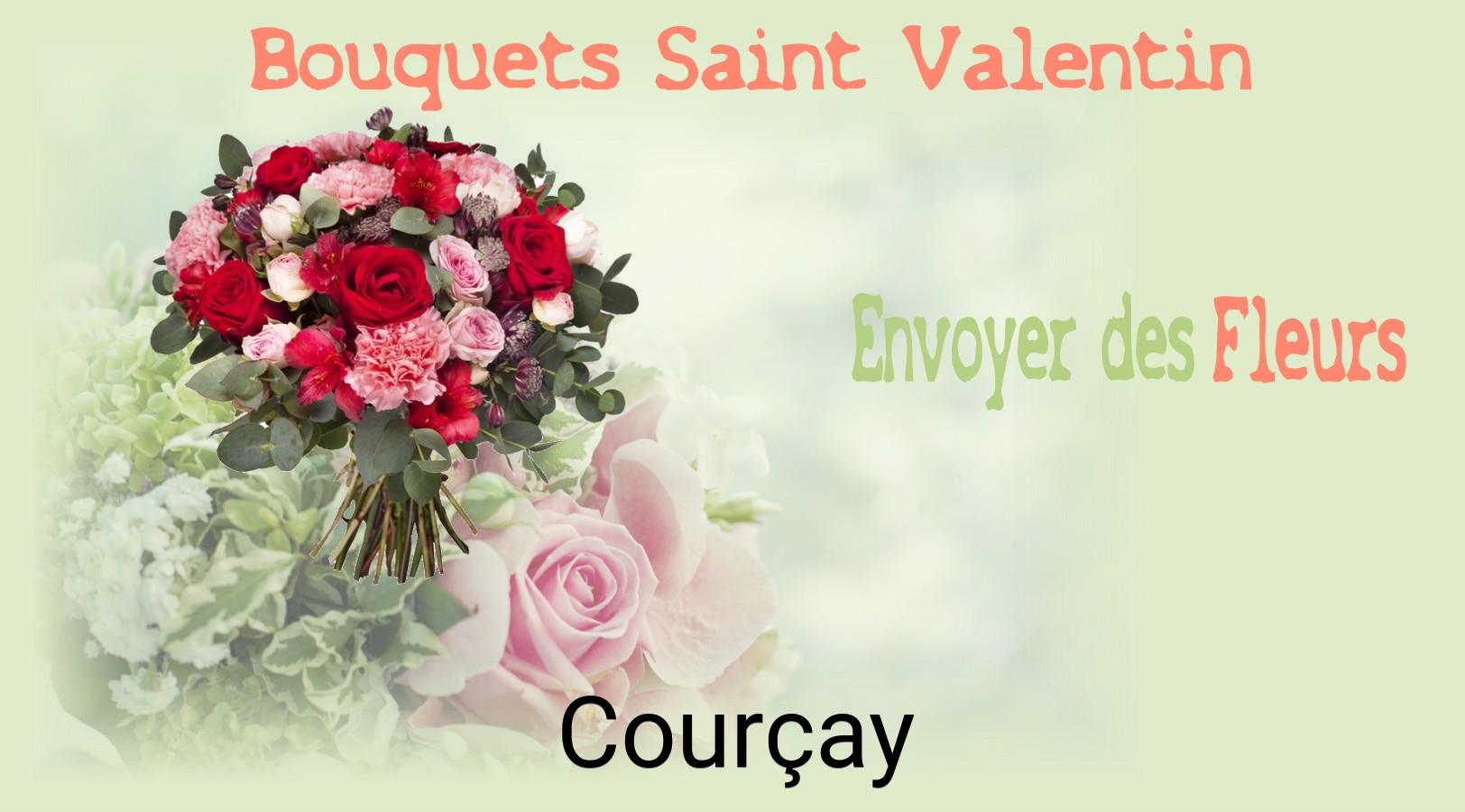 Roses de Saint-Valentin livrées à Courçay